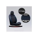 SMRAUTOACCESSORY Ford Tourneo Connect Oto Koltuk Kilifi Gof Siyah-Mavi ile uyumlu SMRNM-1079