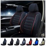 SMRAUTOACCESSORY Ford Transit Connect Oto Koltuk Kilifi Gof Siyah-Kirmizi ile uyumlu SMRNM-2235