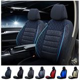SMRAUTOACCESSORY Ford Transit Connect Oto Koltuk Kilifi Gof Siyah-Mavi ile uyumlu SMRNM-2238