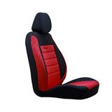SMRAUTOACCESSORY Opel Astra Oto Koltuk Kilifi Gof Siyah-Kirmizi Standart Beden ile uyumlu SMRNM-2906