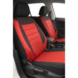 Smrautoaccessory Siyah Siyah-Kirmizi Peugeot 206 Oto Koltuk Gof Standart Beden Kilifi. Peugeot 206