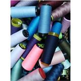 Sms Atılım Dikiş İpliği 120 No Karışık Renk 1000 gr Polyester Malzeme ile 30-35 Adet Kullanıma Uygun - Renkli