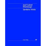 Sämtliche Werke / IV. 22. Weltliche Chormusik IV. für Chor bzw. Solostimmen mit Begleitung: Die Wasserfee op. 21 Lockung op. 25 Die Nacht op. 56 ... vom Josef-Rheinberger-Archiv Vaduz)