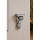 Smug Design 3D Mitolojik Atlas Heykeli Duvar Rafı