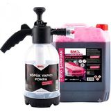 Smx %90 Cilalı Pink Fusion Oto Şampuanı 5 lt ve 2 Litre Köpük Yapıcı ile Profesyonel Araç Temizliği