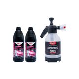 Smx %90 Cilalı Pink Fusion Oto Şampuanı 750 ml 2ADET ve Köpük Pompası