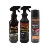 Smx Arac Bakim Seti(Seramik Katkili Hizli Cila-Torpido Parlatici-Susuz Motor Temizleme)