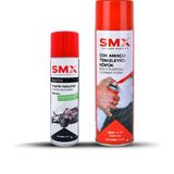 Smx Çok Amaçlı Temizleyici Köpük 500 Ml + Tampon Ve Plastik Yenileyici 300 Ml