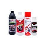 Smx Demir Tozu & Jant Temizleyici + Seramik Katkılı Hızlı Ve Pratik Cila + Susuz Motor Temizleme Spreyi