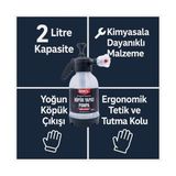 Smx Köpük Yapıcı Pompa 2 Litre Kapasiteli Boş Şişe,kimyasal Dayanımlı Basınçlı Pompa, Ergonomik Kullanım - Standart