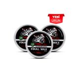 Smx Motosikletlere Özel Final Wax 150 Ml 3 Adet + Hediye Takoz Cila Süngeri