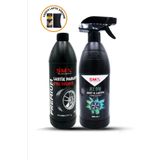 Smx Neon Jant Temizleyici 750Ml Lastik Parlatıcı 750 Ml Lastik Parlatma Süngeri