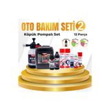SMX Oto Bakım Seti 2 KÖPÜK Yapıcı Basınçlı Pompa Hediye (11 Parça)