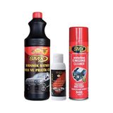Smx Susuz Motor Temizleme Sprey - Seramik Katkılı Hızlı Cila - 3'ü1 Arada Hare Giderici & Boya Koruma& Cila ( 100 ml )