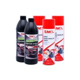 Smx Susuz Motor Temizleme Spreyi 3Adet + Seramik Katkılı Hızlı Ve Pratik Cila 2Adet