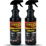 Smx Torpido Parlatıcı / Plastik Parlatıcı / Lastik Parlatıcı / (1LT) 2 adet