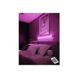 Smyrna Store RGB Lambader Kumandalı Dekoratif Yatay/Dikey LED Lambader Aydınlatması Duvar İçin (Yapışkanlı)