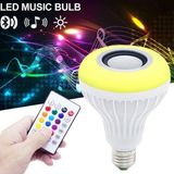 Smyrna Store Uzaktan Kumandalı Bluetooth ve Hoparlörlü Müzik Çalabilen RGB LED Ampul 12W