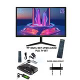 Sn-Ha-Ma 19'' 49 Ekran Pro Dahili Hoparlör (Dahili Wifi) Uydu Alıcısı Full Set Tv Monitör (Hdmı-Vga-Usb-Rca)