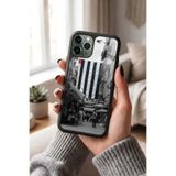 Snacase Apple iPhone 11 Pro ile Uyumlu Türk Bayrağı Tasarımlı Glossy Premium Silikon Kılıf, Siyah AppleiPhone11Pro - BEŞİKTAŞ_7