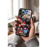 Snacase Apple iPhone 11 Pro ile Uyumlu Türk Bayrağı Tasarımlı Glossy Premium Silikon Kılıf, Siyah AppleiPhone11Pro - TURK-2