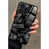Snacase Apple iPhone 11 Pro Max ile Uyumlu Atatürk Portresi Tasarımlı Glossy Premium Silikon Kılıf, Siyah iPhone11ProMax_266