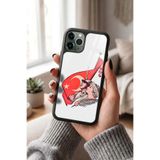 Snacase Apple iPhone 11 Pro Max ile Uyumlu Türk Bayrağı Tasarımlı Glossy Premium Silikon Kılıf, Siyah iPhone11ProMax_1327