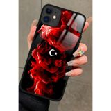 Snacase Apple iPhone 11 Uyumlu Türk Bayrağı Tasarımlı Glossy Premium Kılıf, Çift Katmanlı, Siyah