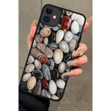 Snacase Apple iPhone 12 ile Uyumlu Arapça Yazı Tasarımlı Glossy Premium Silikon Kılıf, Siyah AppleiPhone12_072