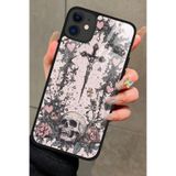 Snacase Apple iPhone 12 ile Uyumlu Atatürk Portre Tasarımlı Glossy Premium Kılıf, Silikon, Siyah AppleiPhone12_246