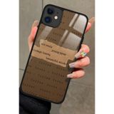 Snacase Apple iPhone 12 ile Uyumlu Atatürk Portresi Tasarımlı Glossy Premium Silikon Kılıf, Siyah AppleiPhone12_201