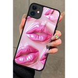 Snacase Apple iPhone 12 ile Uyumlu Atatürk Portresi Tasarımlı Glossy Premium Silikon Kılıf, Siyah AppleiPhone12_210