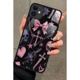 Snacase Apple iPhone 12 ile Uyumlu Atatürk Portresi Tasarımlı Glossy Premium Silikon Kılıf, Siyah AppleiPhone12_244