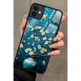 Snacase Apple iPhone 12 ile Uyumlu Kemal Atatürk Tasarımlı Glossy Premium Silikon Kılıf, Siyah AppleiPhone12_006