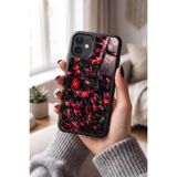 Snacase Apple iPhone 12 Pro ile Uyumlu Türk Bayrağı Tasarımlı Glossy Premium Silikon Kılıf, Siyah iPhone12Pro_1332