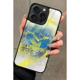Snacase Apple iPhone 12 Pro Max ile Uyumlu Futbol Takımı Tasarımlı Glossy Premium Kılıf, Fenerbahçe, Çift Katmanlı