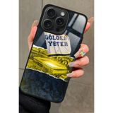 Snacase Apple iPhone 12 Pro Max ile Uyumlu Gölgesi Yeter Yazılı Glossy Premium Kılıf, Fenerbahçe, Çift Katmanlı