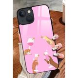 Snacase Apple iPhone 13 ile Uyumlu Atatürk Portre Tasarımlı Glossy Premium Kılıf, Silikon, Siyah AppleiPhone13_219