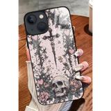 Snacase Apple iPhone 13 ile Uyumlu Atatürk Portre Tasarımlı Glossy Premium Kılıf, Silikon, Siyah AppleiPhone13_246