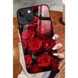 Snacase Apple iPhone 13 ile Uyumlu Atatürk Portre Tasarımlı Glossy Premium Silikon Kılıf, Siyah AppleiPhone13_206