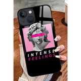 Snacase Apple iPhone 13 ile Uyumlu Atatürk Portresi Tasarımlı Glossy Premium Kılıf, Silikon, Siyah AppleiPhone13_220