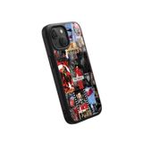 Snacase Apple iPhone 13 Mini ile Uyumlu Türk Bayrağı Tasarımlı Glossy Premium Silikon Kılıf, Siyah AppleiPhone13MİNİ_1330
