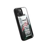 Snacase Apple iPhone 13 Mini ile Uyumlu Türk Bayrağı Tasarımlı Glossy Premium Silikon Kılıf, Siyah AppleiPhone13MİNİ_1331