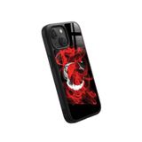 Snacase Apple iPhone 13 Mini ile Uyumlu Türk Bayrağı Tasarımlı Glossy Premium Silikon Kılıf, Siyah AppleiPhone13MİNİ_1337