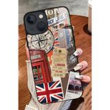Snacase Apple iPhone 14 ile Uyumlu Aşk Yazısı Tasarımlı Glossy Premium Silikon Kılıf, Siyah AppleiPhone14_084