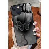 Snacase Apple iPhone 14 ile Uyumlu Atatürk Portreleri Tasarımlı Glossy Premium Silikon Kılıf, Siyah AppleiPhone14_190