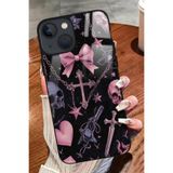 Snacase Apple iPhone 14 ile Uyumlu Atatürk Portresi Tasarımlı Glossy Premium Silikon Kılıf, Siyah AppleiPhone14_244
