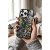 Snacase Apple iPhone 14 Pro ile Uyumlu Renkli Oyuncak Silahlar Tasarımlı Glossy Premium Silikon Kılıf, Siyah