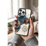 Snacase Apple iPhone 14 Pro Max ile Uyumlu Korsan Kostüm Tasarımlı Glossy Premium Silikon Kılıf, Siyah