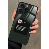 Snacase Apple iPhone 14 Pro Max ile Uyumlu Küçük Çiçekler Tasarımlı Glossy Premium Kılıf, Silikon, Siyah iPhone14ProMax_432
